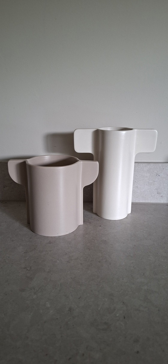 Ikea Pelarrönn Vases (Set of 2) – Gustav Carlberg – Ceramic (photo 4 of 7)