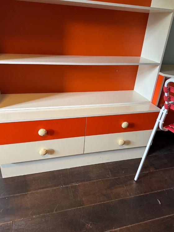 Image 1 of Vintage Desk Book Case and Chair
