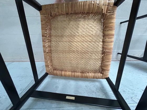 Image 1 of 2 Cassina Superleggera chairs by designer Gio Ponti