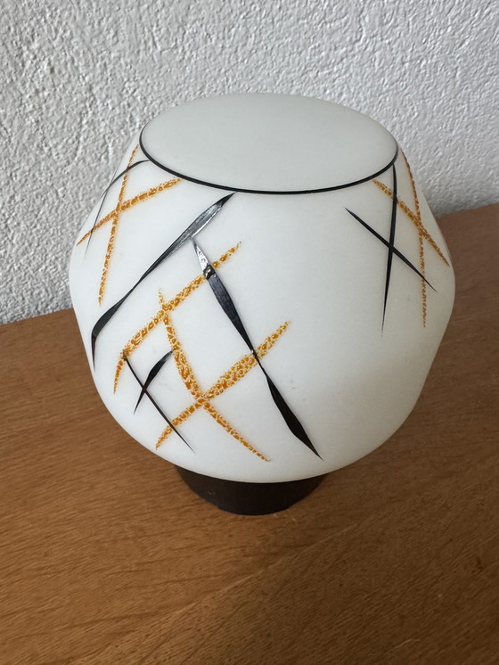Image 1 of Bakelieten opaline lamp uit de jaren 60