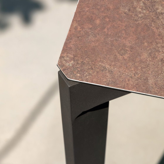 Image 1 of Talenti Leaf garden table - 200x100 extendable with Leaf garden chair (set of 6)