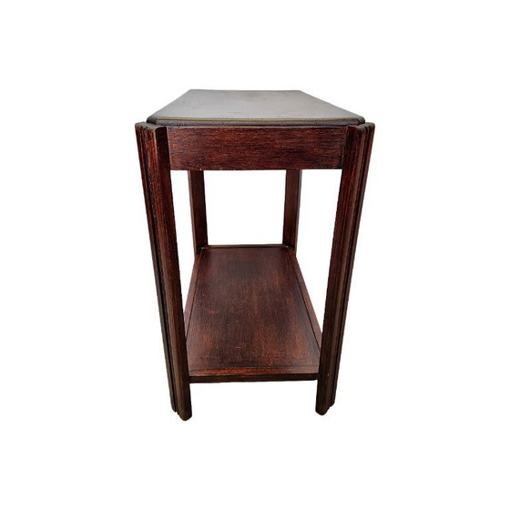 Image 1 of French Art Deco table with drawer, circa 1930