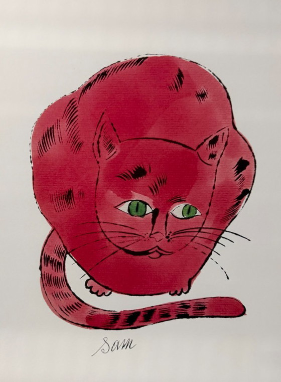 Image 1 of Andy Warhol (1928-1987), Red Sam, c. 1954, Copyright 2013 The Andy Warhol Foundation For Visual Arts Inc, Impreso en el Reino Un