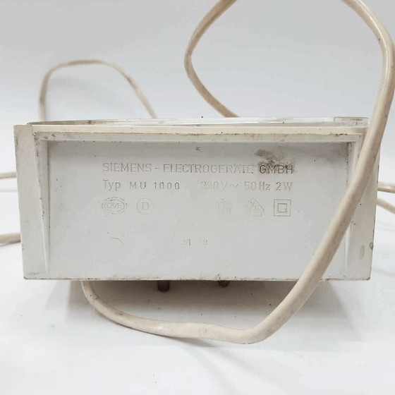 Image 1 of Vintage 1970s, Siemens type MU 1000 electric clock
