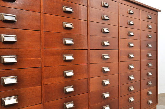 Image 1 of Vintage Eikenhouten Ladekast XL Jaren 30