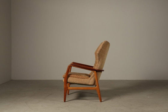 Arnold Madsen & Henry Schubell three-piece lounge set for Bovenkamp, 1960s – Seating area, Textile, Vintage (photo 12 of 16)