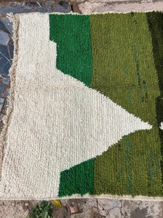 Authentiek Marokkaans Berber Atlas tapijt 150/250 cm – Ahrend, Vloerkleden en tapijten, Wool (photo 4 of 5)