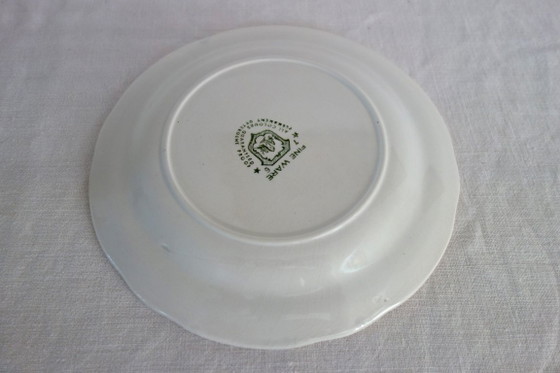 Image 1 of 6 platos de postre de loza Fine Ware