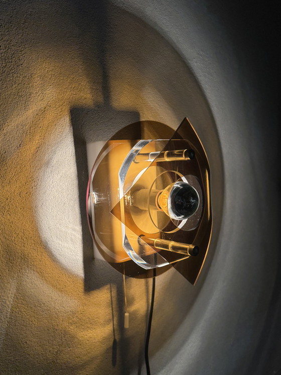 Image 1 of Herda Space Age Wall Lamp 1970s