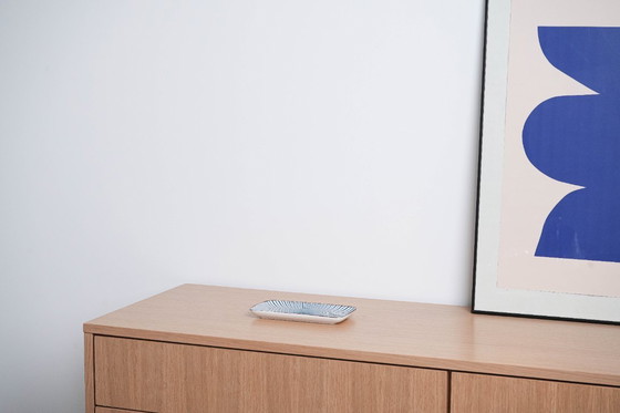 Image 1 of Plat en porcelaine, design italien, années 1970, fabriqué en Italie