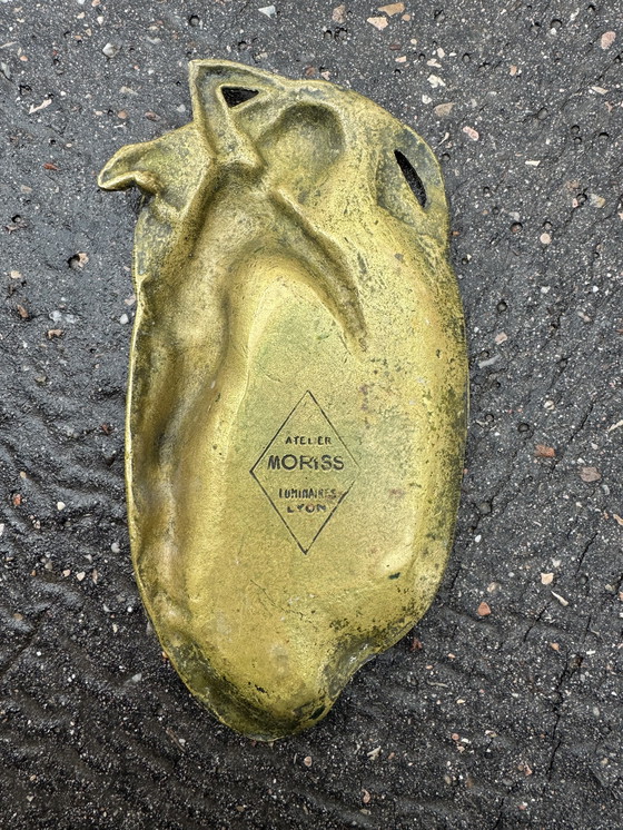 Image 1 of Schmucktablett aus Bronze im Jugendstil