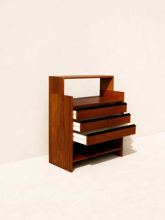 Image 1 of Vintage Poul Cadovius KLM kast – Scandinavisch design – teak – jaren 60
