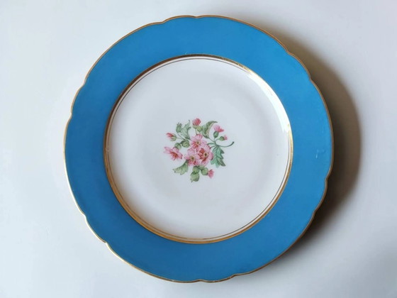 6 dessert plates in porcelain Old Paris 19th century – Crockery, Vintage (photo 16 of 28)