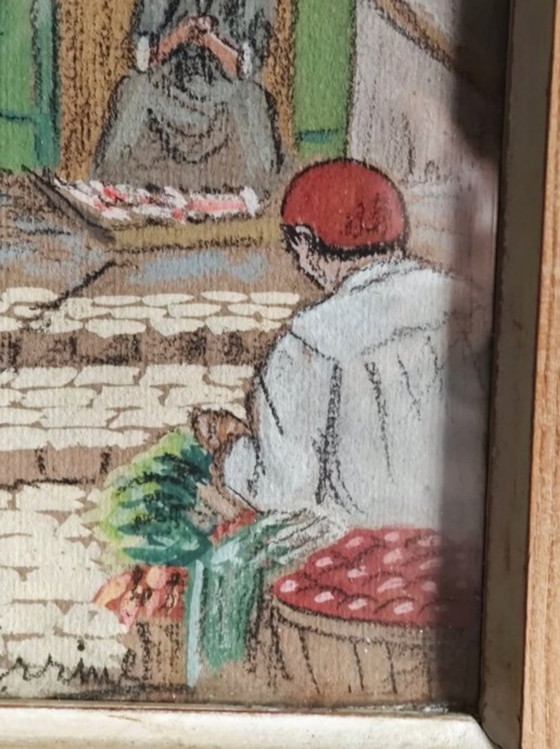 Image 1 of Orientalistisch schilderij, ca. 1930