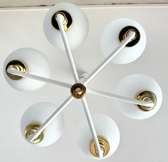 Lampada Sputnik vintage – Richard Essig, Lampade a sospensione, Glass, Metal (photo 4 of 12)