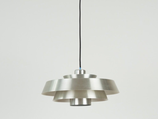 Dänische Vintage Nova Hängelampe von Jo Hammerborg, Fog Og Morup, 1963 – Fog & Mørup, hanglampen, Aluminium