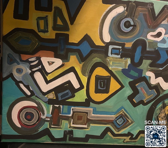 Image 1 of Schilderijen van onbekende kunstenaar 