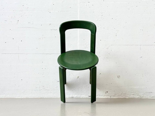 Chaise Bruno Rey verte, modèle 3300, pour Dietiker, Suisse, années 1970