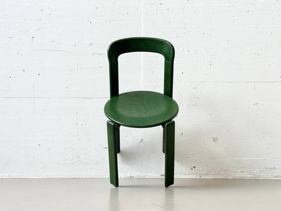 Image 1 of Chaise Bruno Rey verte, modèle 3300, pour Dietiker, Suisse, années 1970