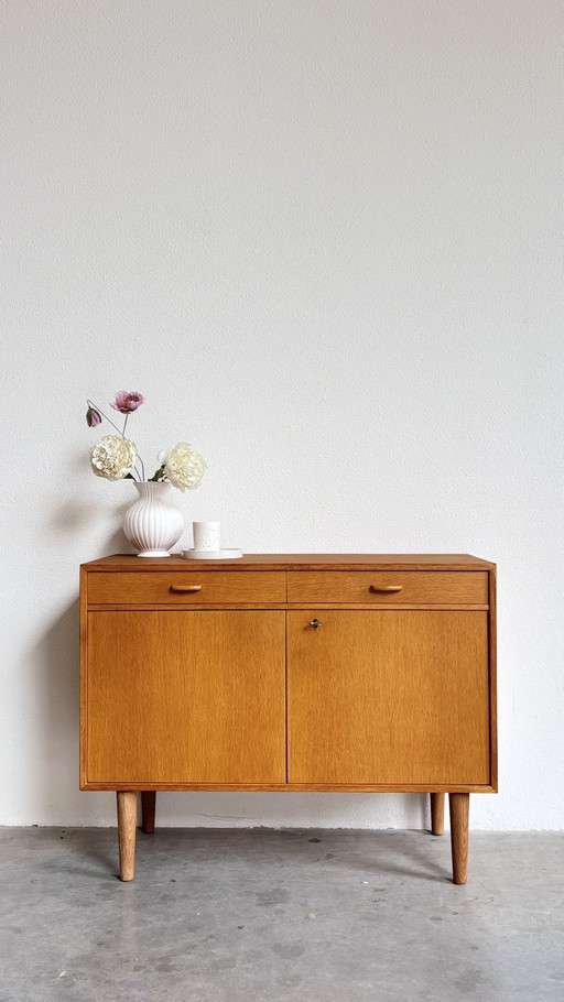 Vintage Danish oak sideboard