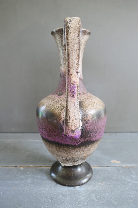 Image 1 of Vintage Ruscha keramiek vaas 311/4 Kurt Tschörner