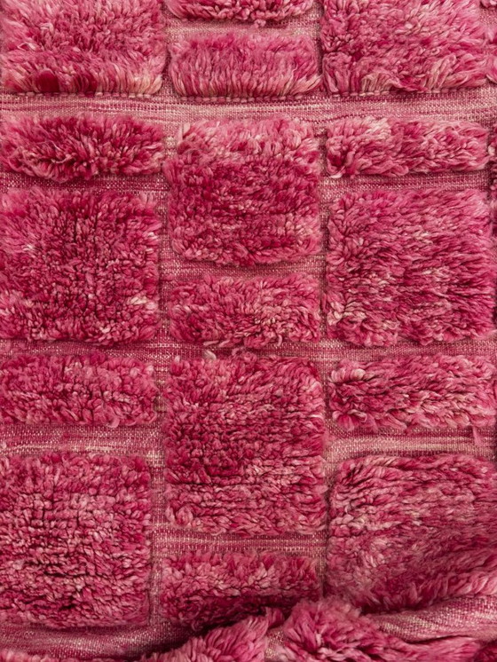 Image 1 of Moroccan Mrirt Rug Handmade Wool – Large Pink Berber Area Rug 200x320 cm