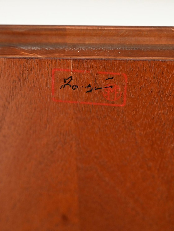 Image 1 of Libreria vintage di Bodafors con ripiano estraibile