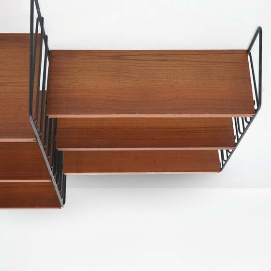 Image 1 of Wandboekenkast, jaren 60