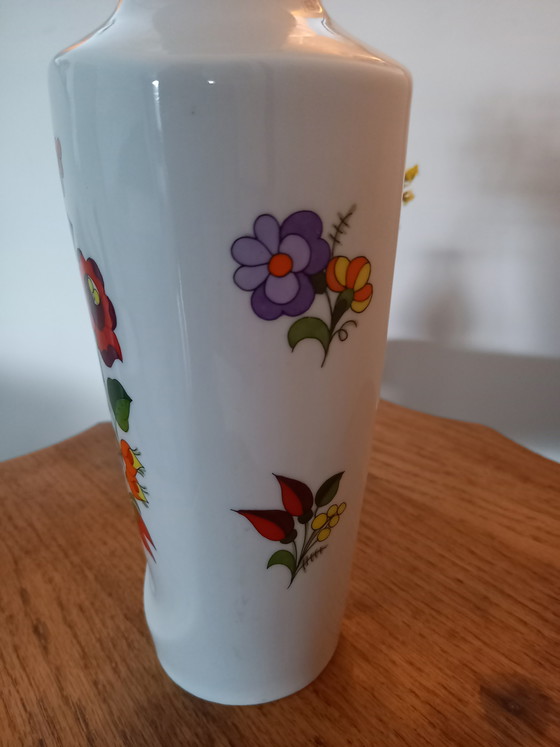 Image 1 of Handgeschilderde  vaasjes set van 2