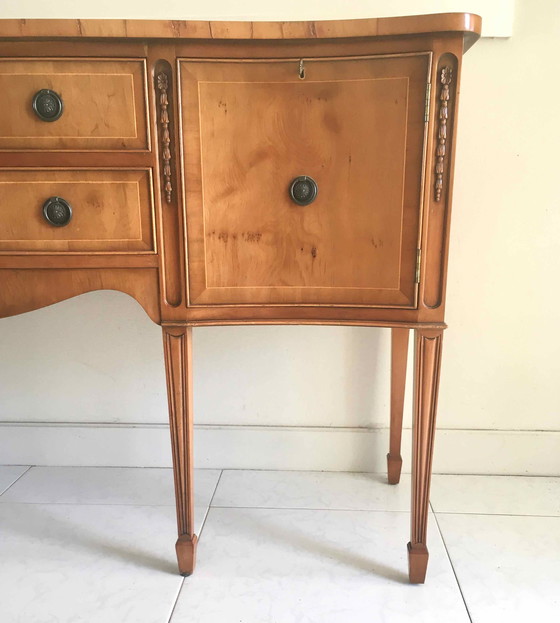 Image 1 of Buffet Bas Anglais Signé Jaycee Furniture Années 50