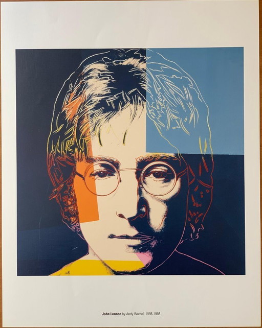 John Lennon, 1985/1986 – Andy Warhol (after) | Stampa offset editoriale autorizzata, 2007