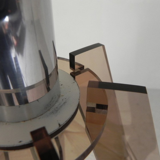 Vintage plexiglas en nylondraad hanglamp Paul Secon voor Sompex, jaren 60 – Hanglampen, Plastic (photo 15 of 25)