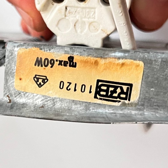 Image 1 of Lampada da soffitto in vetro bianco, RZB Bamberg, Germania, anni '70.