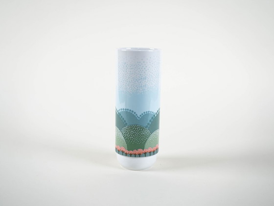 Image 1 of Porcelain vase, European design, 1970s, designers: A. Pozzi & I. Rabuzin, manufacturer: Rosenthal