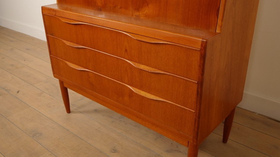 Image 1 of Secrétaire vintage | Erling Torvits | Teck | 104 cm