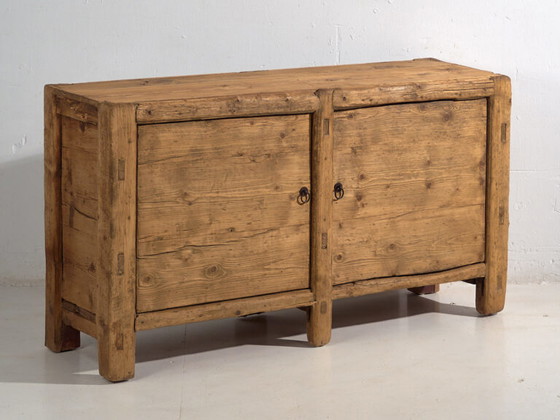 Antikes Sideboard im primitiven Stil (ca. 1900) #2 (photo 7 of 40)