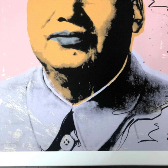 Lithographie « Mao Zedong » d'après Andy Warhol, années 1990 – Lithographies et sérigraphies, Paper (photo 3 of 10)