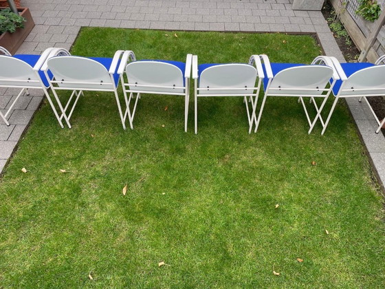 Image 1 of 6 sedie da pranzo di design vintage Arco