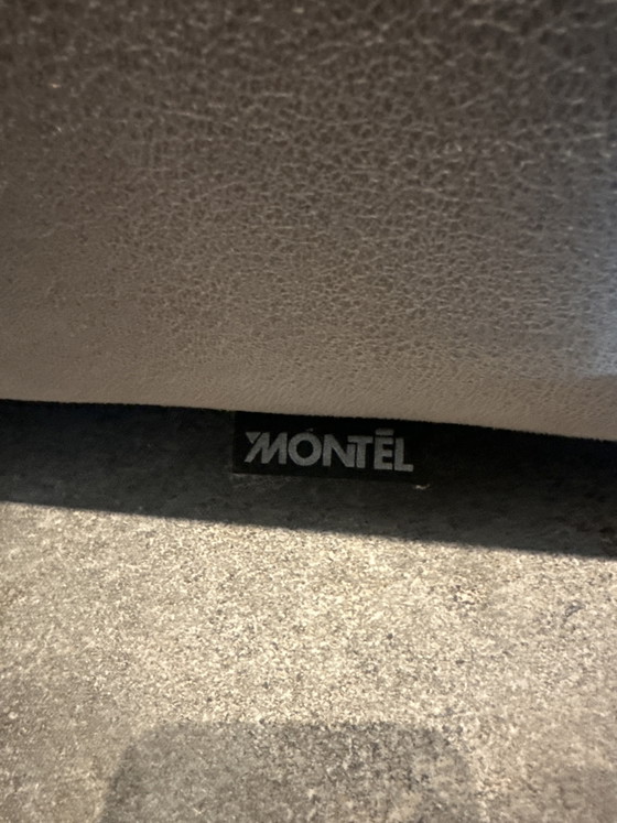 3 Zits Bank Model Smile – Montèl, Banken, Textile, Wood (photo 7 of 8)