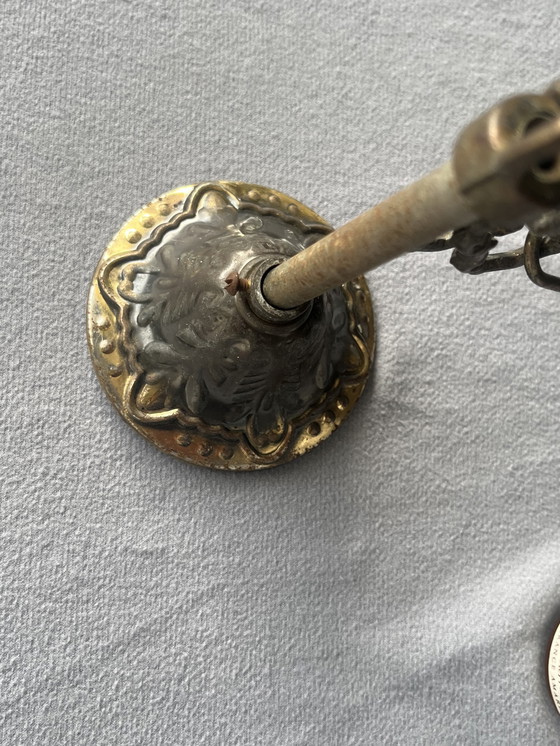 Image 1 of Venetian opaline lamp Murano