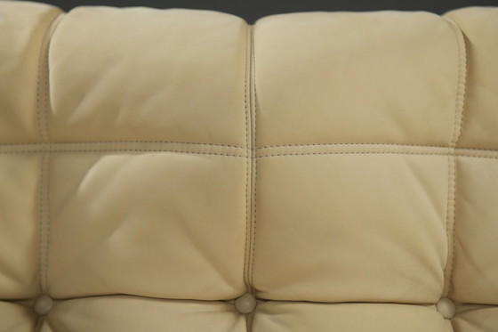Image 1 of Stunning Kashima Sofa in original leather by Michel Ducaroy for Ligne Roset 1980