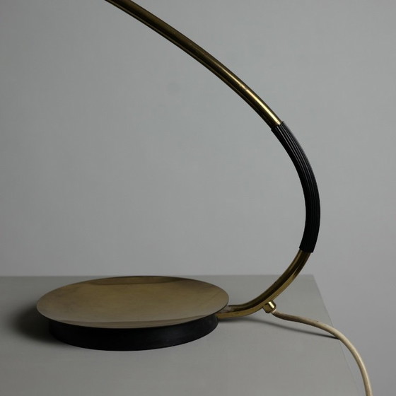 Lampe de table Christian Dell Modèle 6787 „Kaiser Idell“ pour Kaiser Leuchten, Allemagne, c. 1951 – Brass (photo 14 of 17)