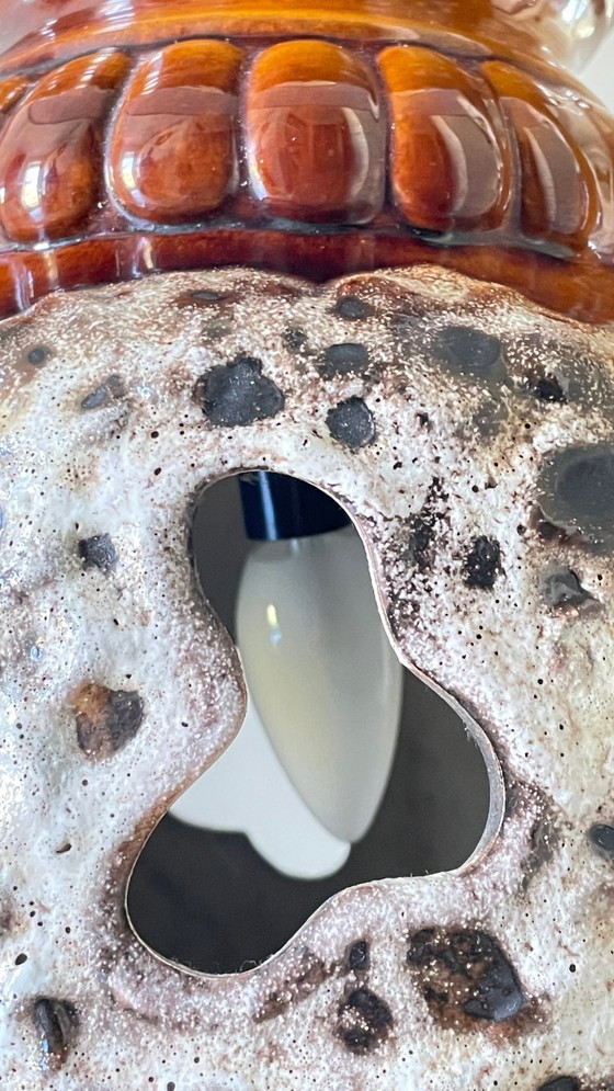 Image 1 of Fat Lava Lamp, Dubbele Verlichting, Vintage Stijl