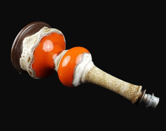 Image 1 of Lampada da terra vintage di metà secolo Dümler & Breiden Fat Lava, ceramica della Germania occidentale, anni '60/'70