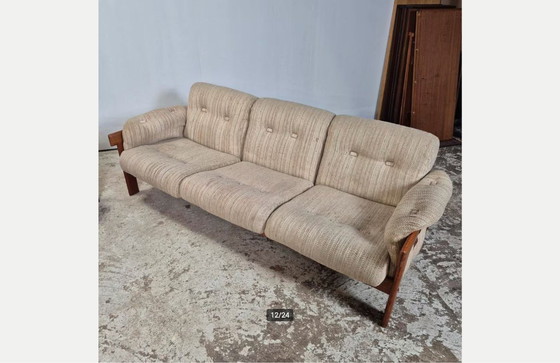 Image 1 of H.W. Klein Bramin Vintage Scandinavian, 2 and 3-seater sofa