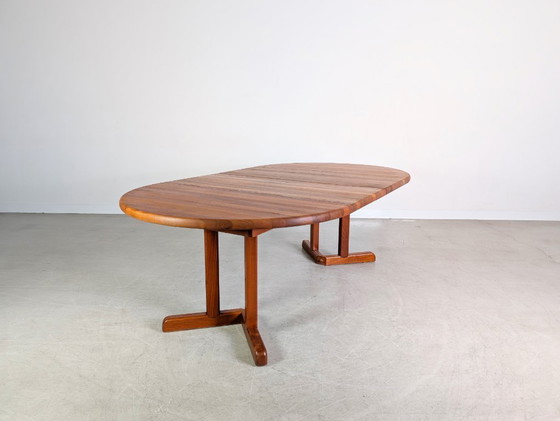 Image 1 of Mesa de comedor original de mediados de siglo Rosengaarden de teca, 1960, extensible