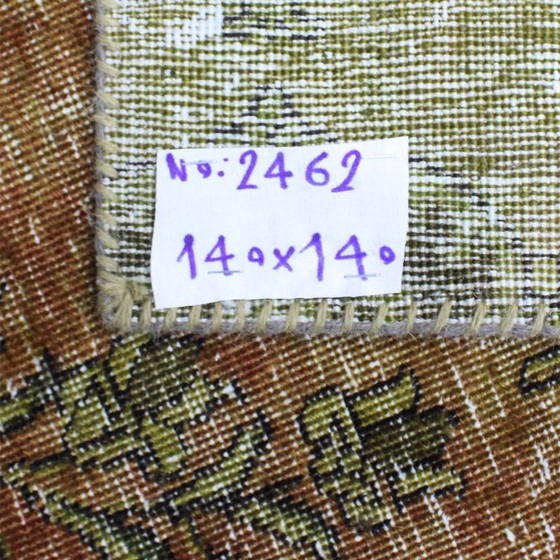 Image 1 of Retroslice vintage rug 140x140