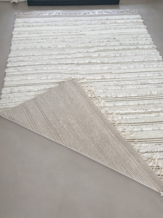 Image 1 of Nieuw handgeknoopt 100%  wollen tapijt