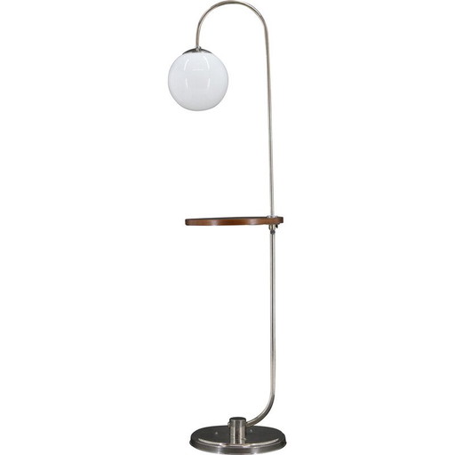 Vintage Bauhaus Stehleuchte, Tschechoslowakei 1930