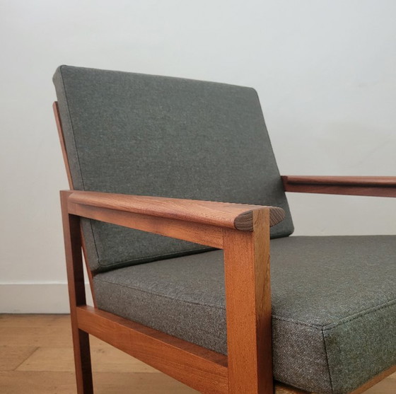 Image 1 of Poltrona vintage Capella di Illum Wikkelsø per Niels Eilersen